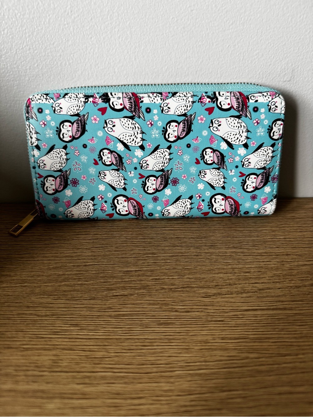 Owl Zip Wallet